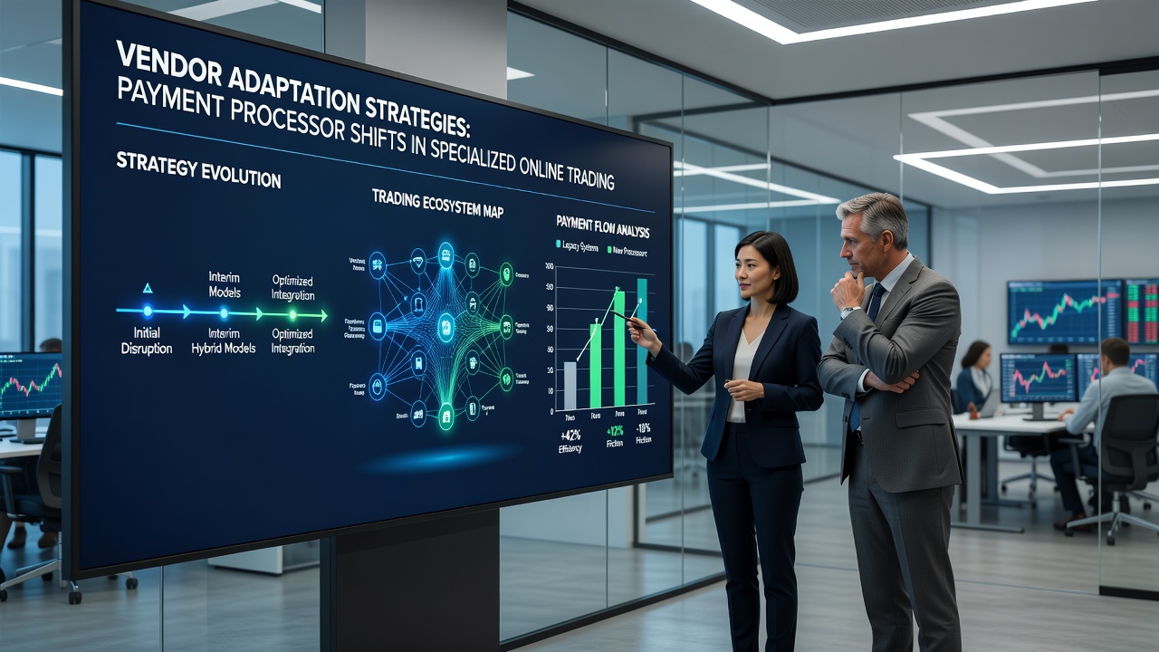 Uncovering Vendor Adaptation Strategies During Payment Processor Shifts in Specialized Online Trading Environments